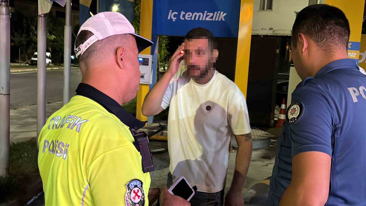Alkollü Sürücü Kaçtı, Polis Yakaladı