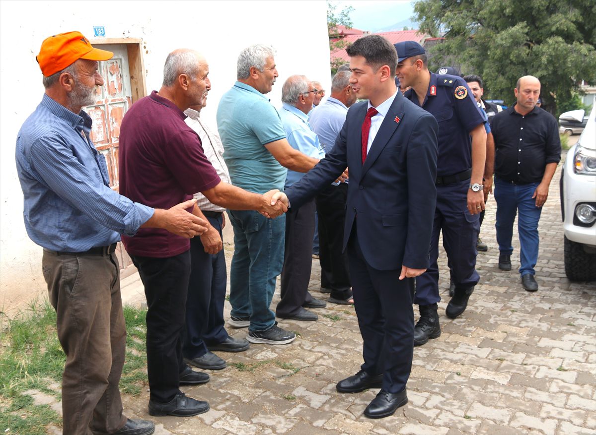 Kaymakam Yerkozlu'da Sorunları Dinledi