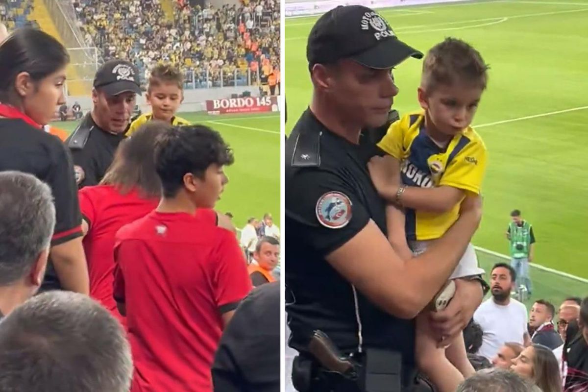 Tepkiler çığ gibi! Fenerbahçe formalı minik taraftara yapılana bakın