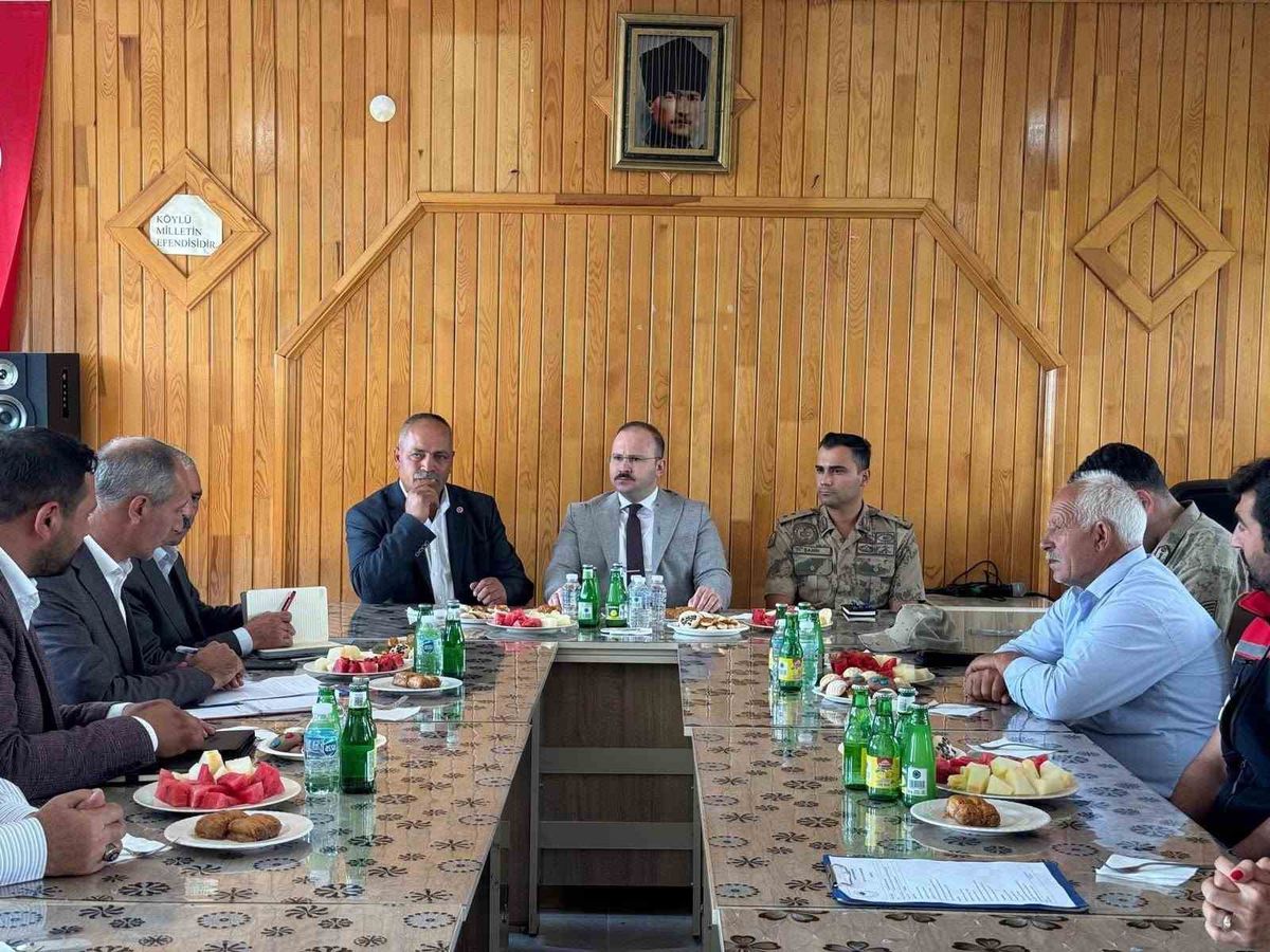 Kaymakam Güvenç'ten Köy Ziyaretleri: Vatandaşlarla Bir Araya Geldi