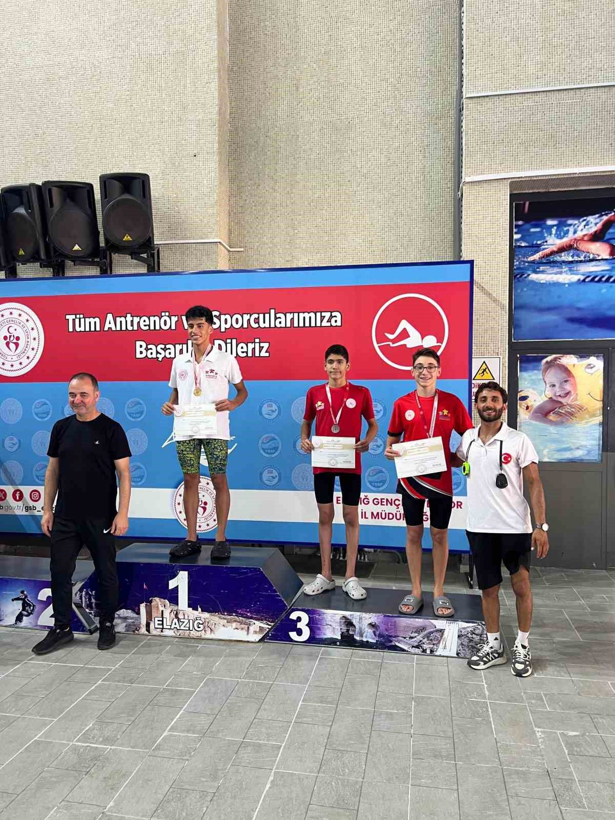 Aydınlı Genç Yüzücülerden Elazığ'da Büyük Başarı