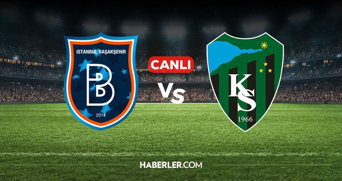 Başakşehir Kocaelispor maçı hangi kanalda? Başakşehir Kocaelispor maçı canlı nereden izlenir?