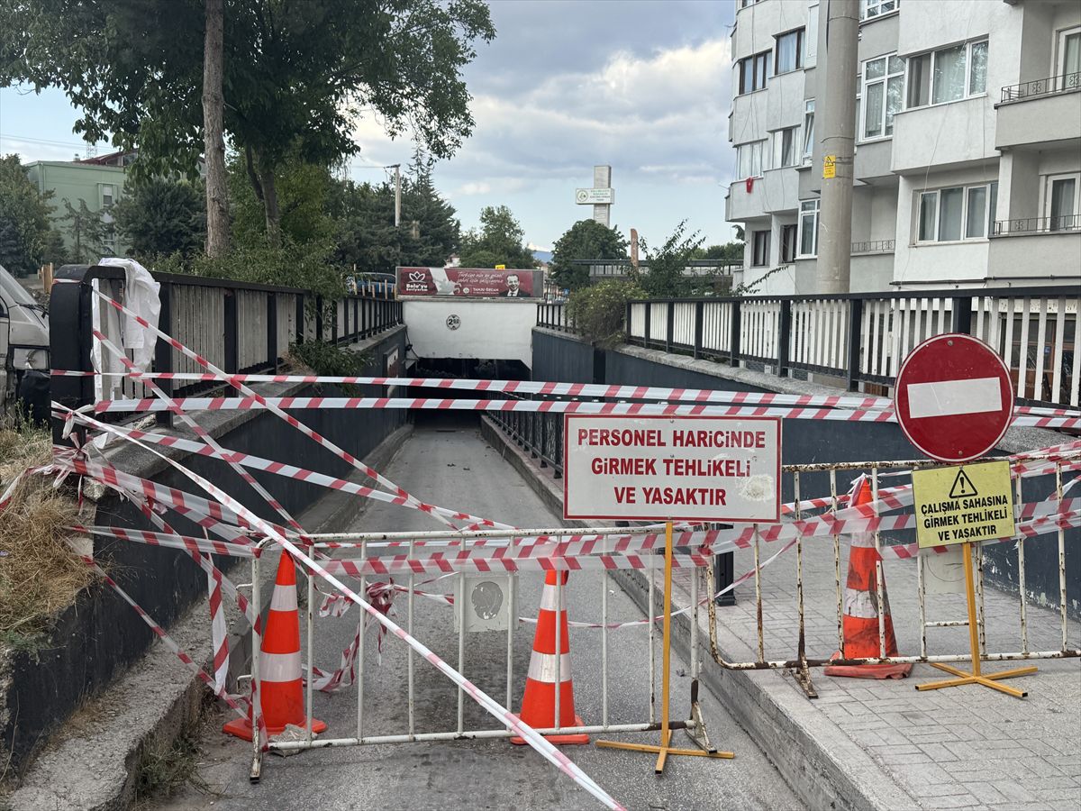 Bolu'da Alt Geçitte Kısmi Göçük: Ulaşım Durdu