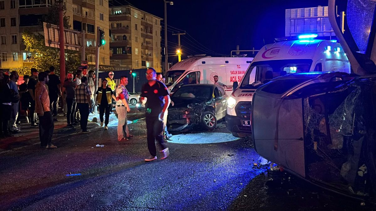 Orhangazi'de Kırmızı Işık İhlali: 5 Yaralı