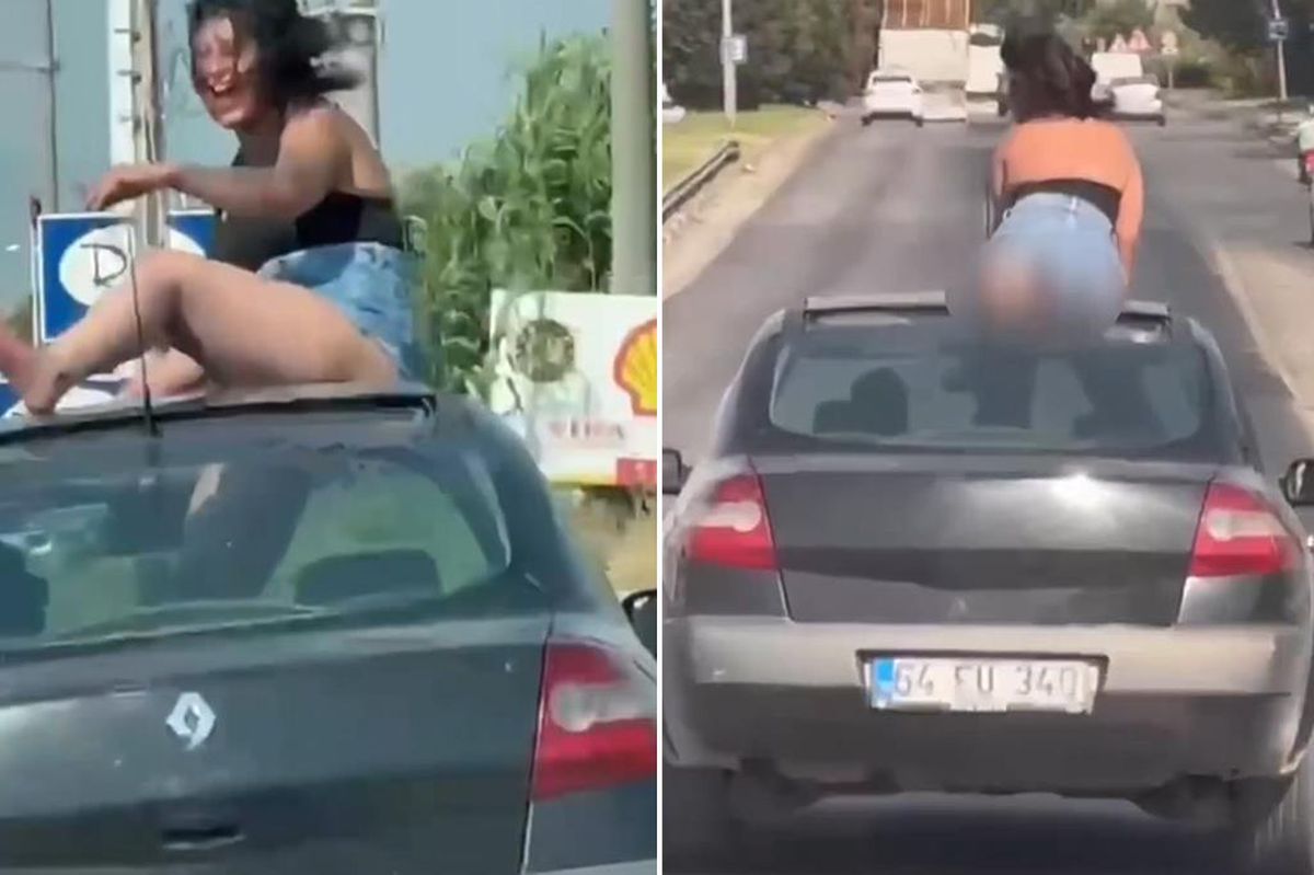 Görenler gözlerine inanamadı! Dans etti, yetmedi eteğini sıyırıp...