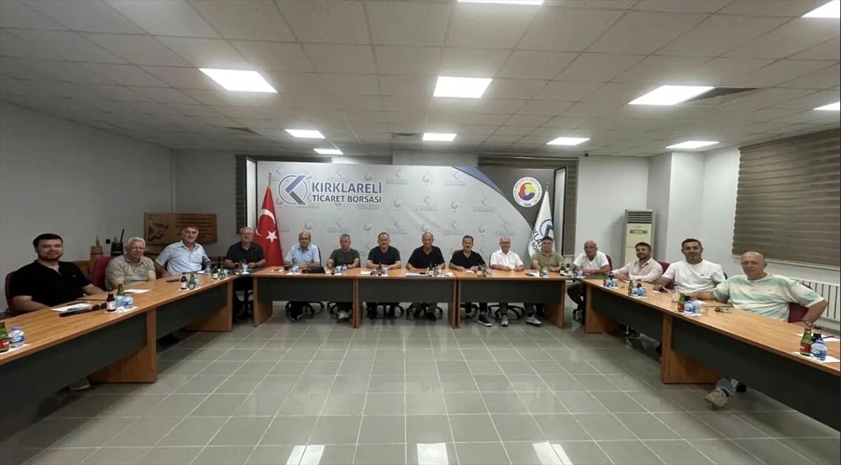 Kırklareli Ticaret Borsası toplantısında ekonomi değerlendirildi