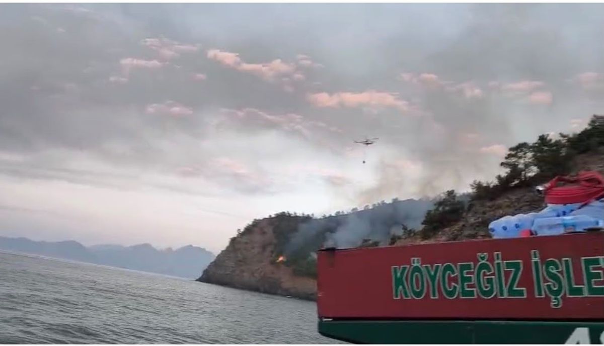 Marmaris'te Yangınla 17 Saatlik Mücadele