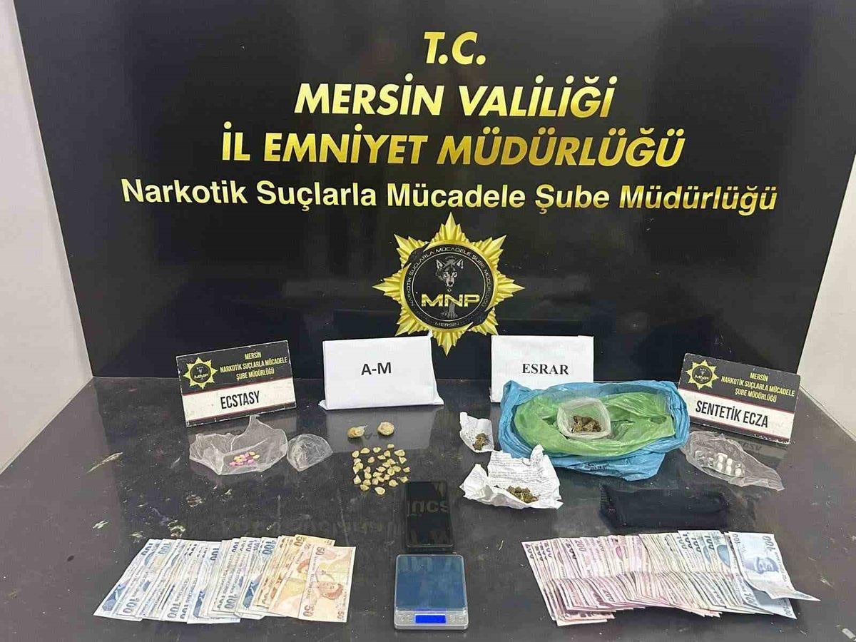 Mersin'de torbacı operasyonu: 4 tutuklama