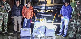 Sao Paulo FC'nin takım otobüsünde 86 kilo esrar yakalandı