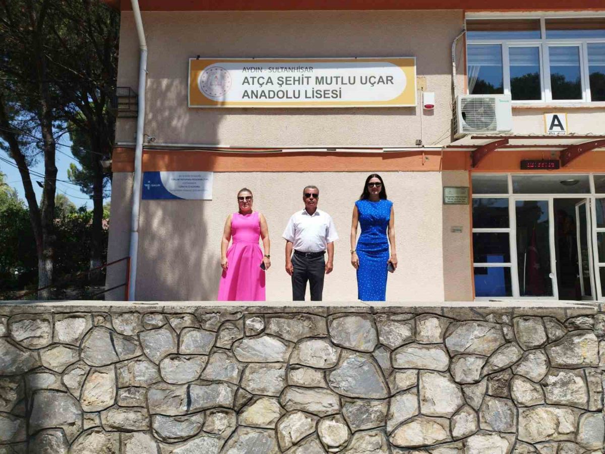 Sultanhisar'da okul ziyaretleri