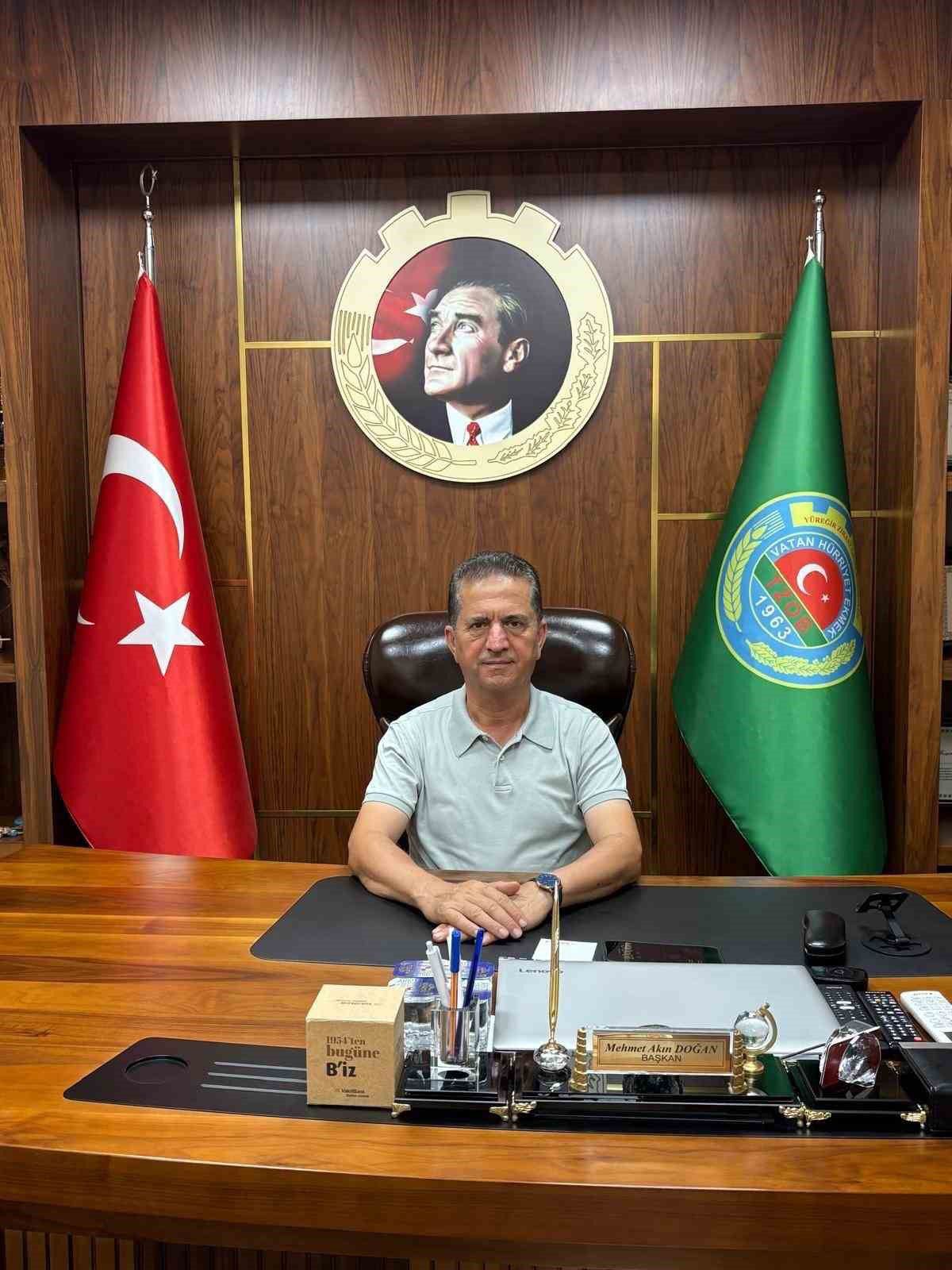 Yüreğir Ziraat Odası Başkanı'ndan mısır hasadı öncesi anız uyarısı