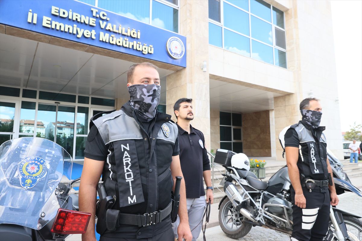 Edirne'de Narkotim Operasyonları Artırıldı