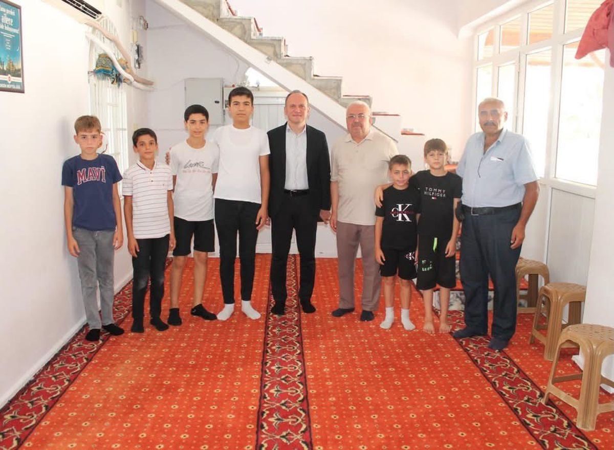 Erzin Kaymakamı'ndan Kur'an Kurslarına Ziyaret