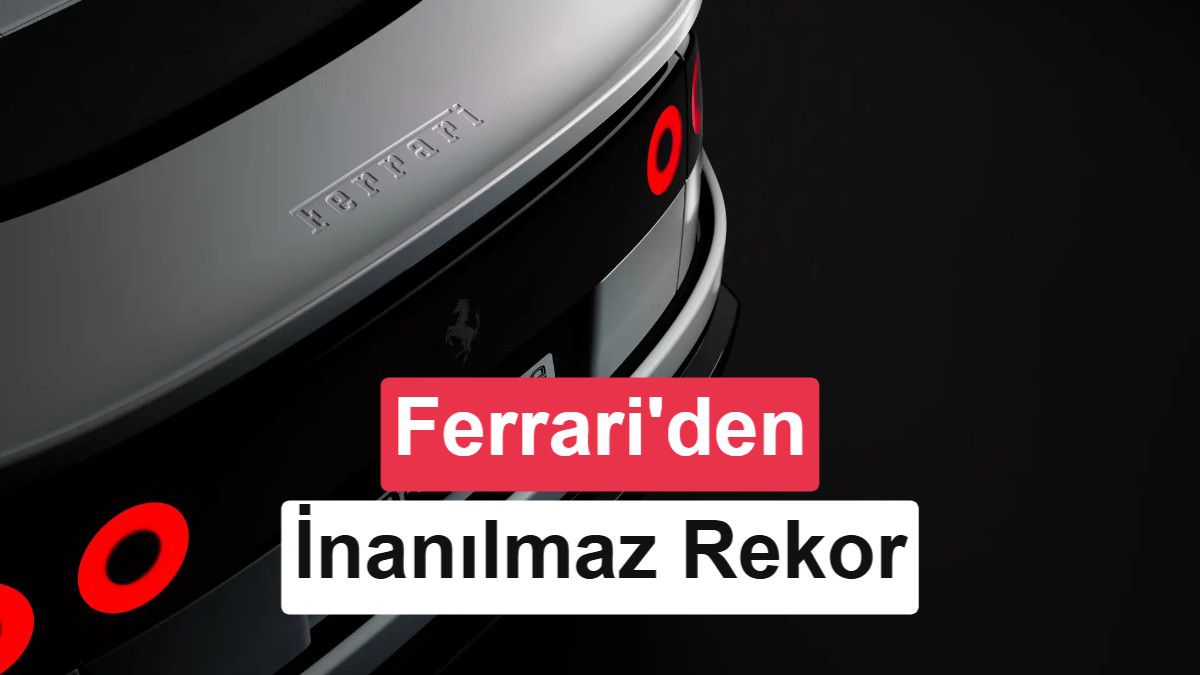 Ferrari'nin İlk Elektrikli Modeli Luce Tanıtıldı, 40 Milyon Dolarlık Rekor