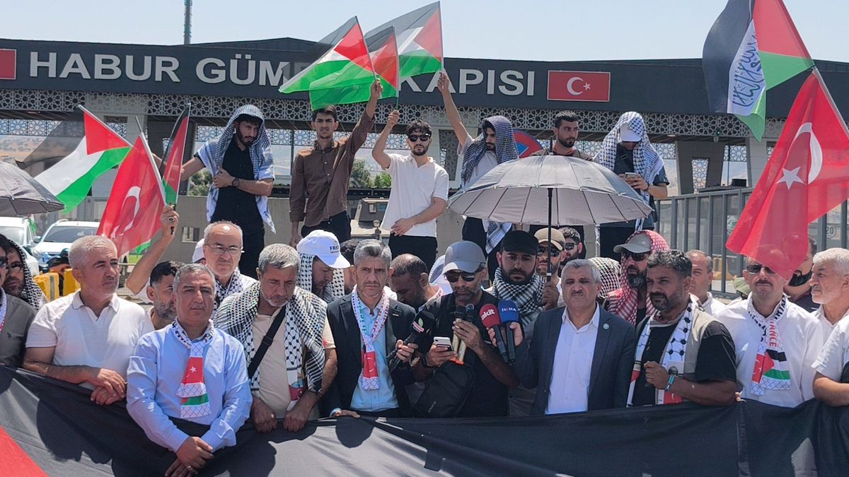 Filistin Konvoyu tampon bölgedeki eylemlerini sonlandırdı “Bu bir geri çekilme değil”