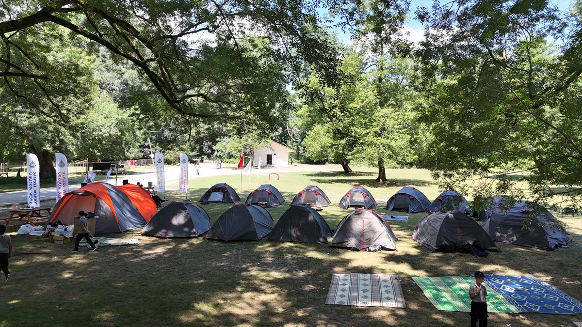 Düzce'de İzcilik Kampı: Doğada Yaşam Becerileri