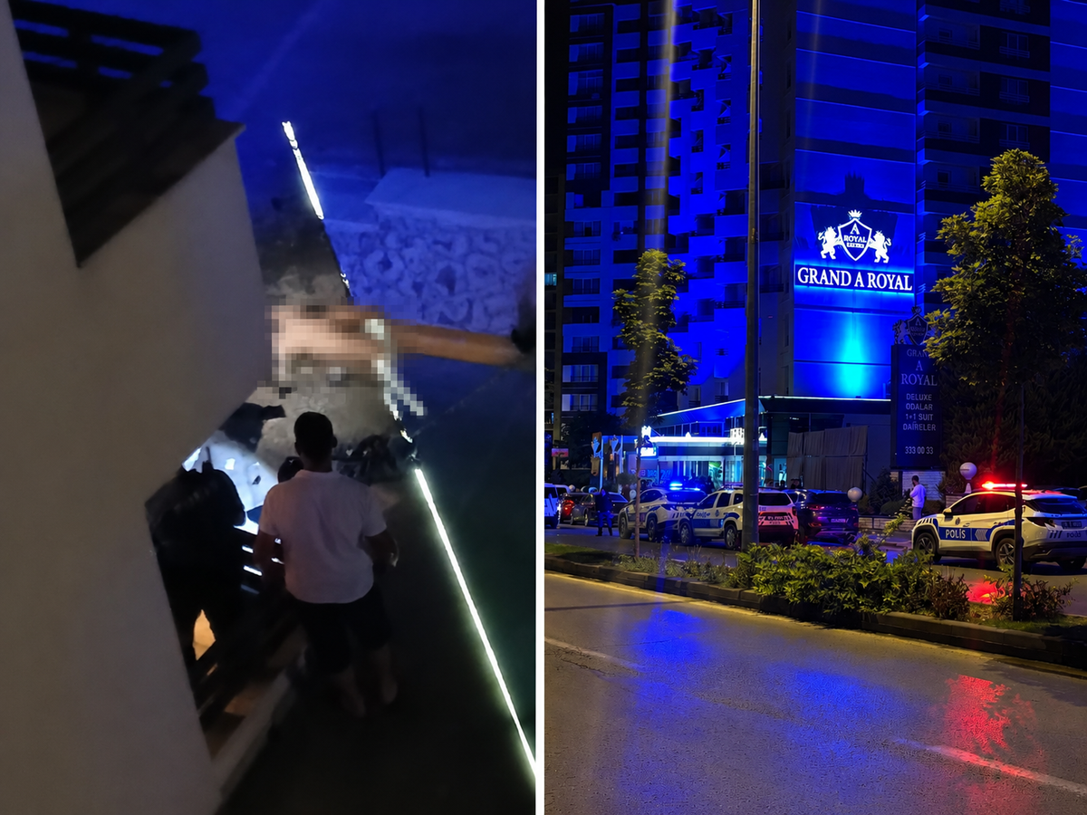 Kayseri'de dehşet: Otel odasında kavga ettiği kadını 5. kattan aşağı attı