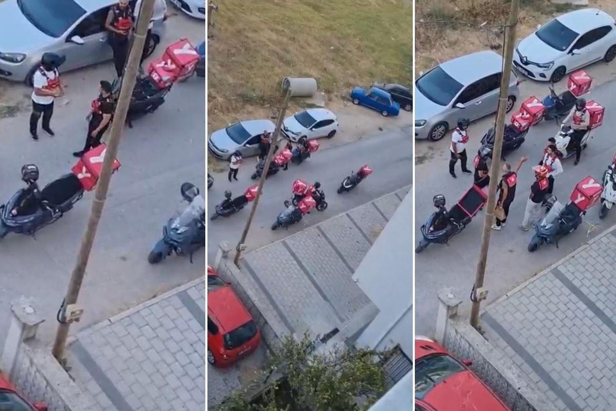 Bursa'da aynı adrese 15 sipariş verildi! Kuryeler neye uğradığını şaşırdı
