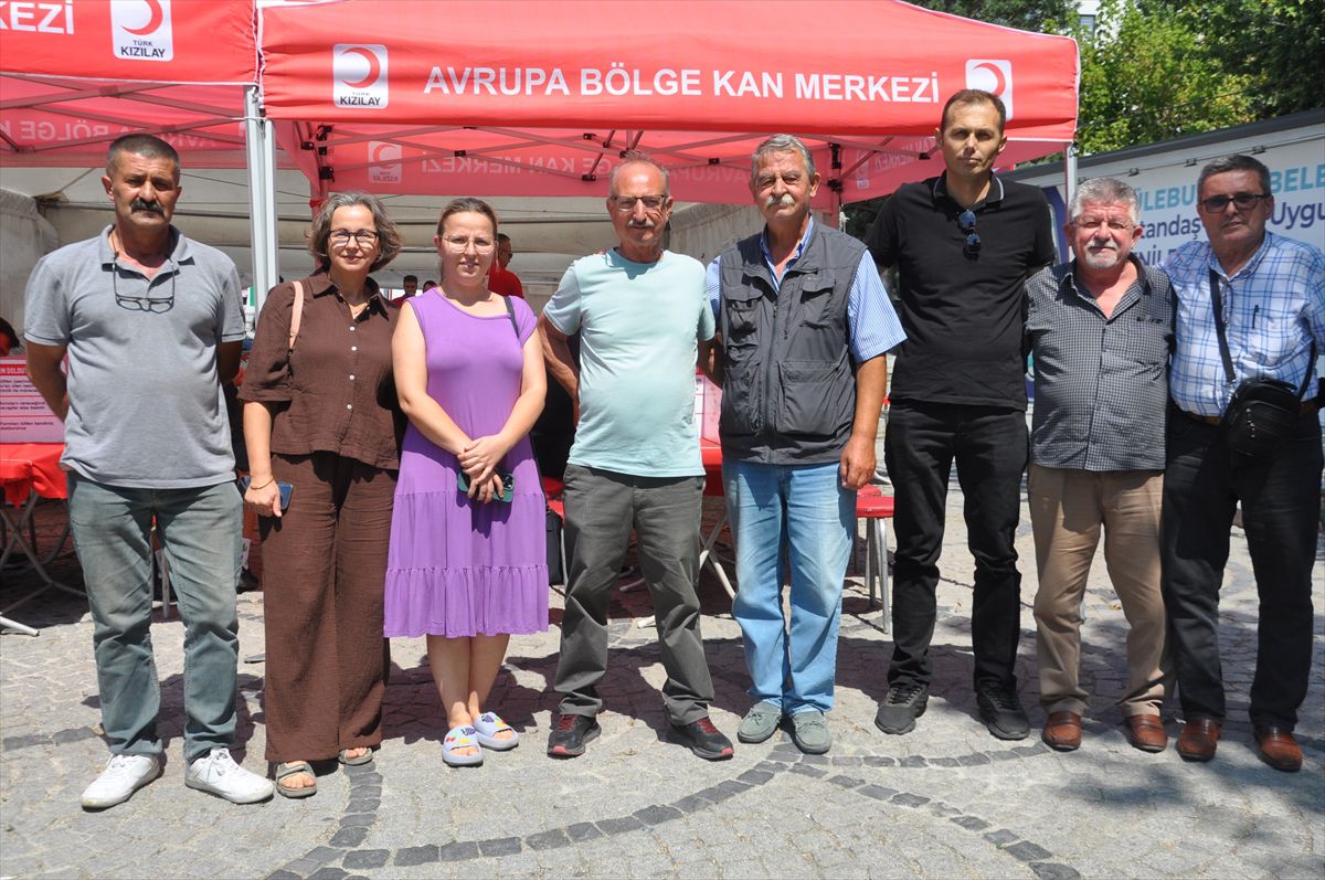 Lüleburgaz'da anlamlı kan bağışı kampanyası