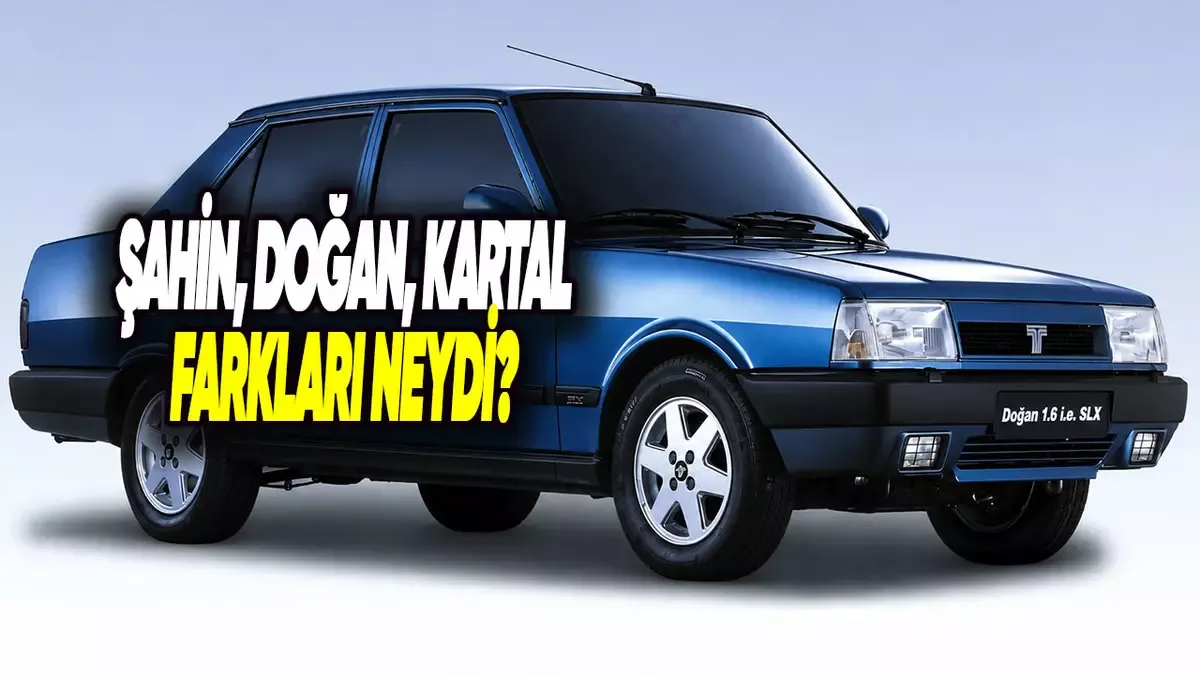 Tofaş Üçlüsü: Şahin, Doğan ve Kartal'ın Farkları