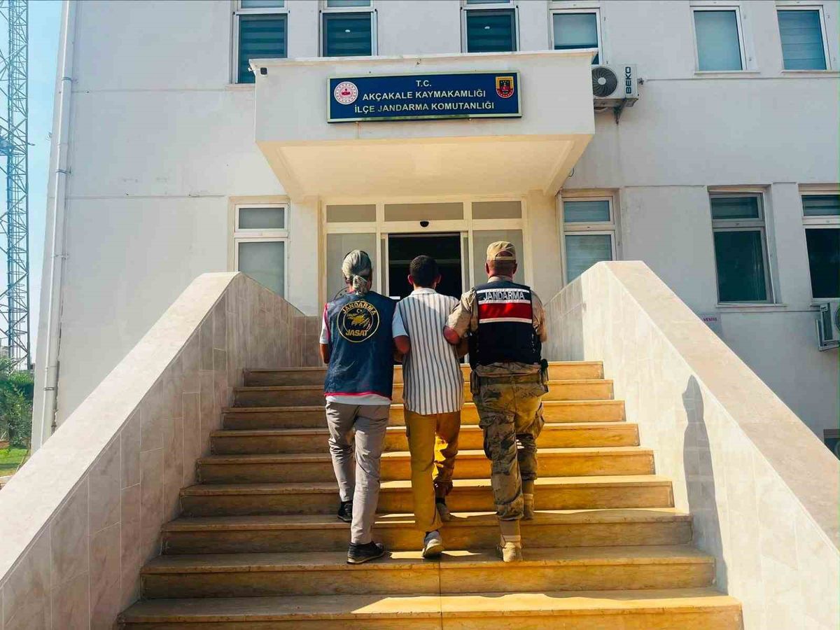 Akçakale'de Hırsızlık Hükümlüsü Yakalandı