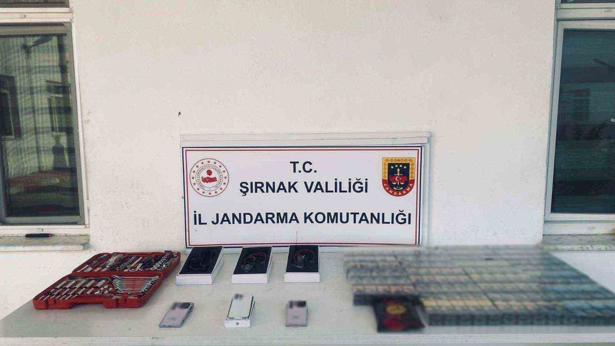 Şırnak'ta 26 Milyonluk Kaçakçılık Operasyonu