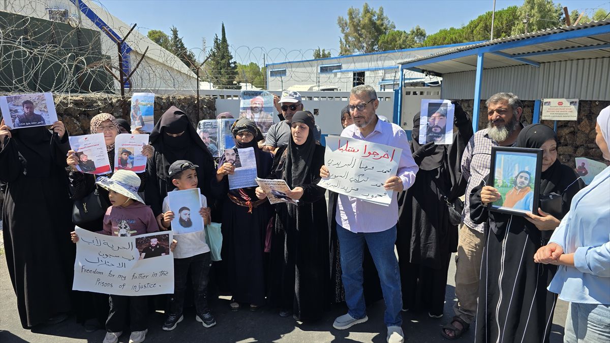 Kuneytra'da İsrail'e Tepki: Alıkonulanlar İçin UNDOF Önünde Eylem
