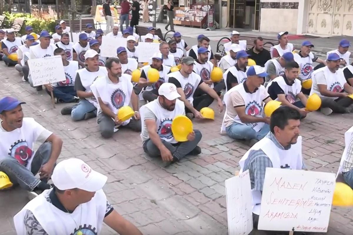 Maden işçileri günlerdir sokakta: Bu hafta ödenmezse...