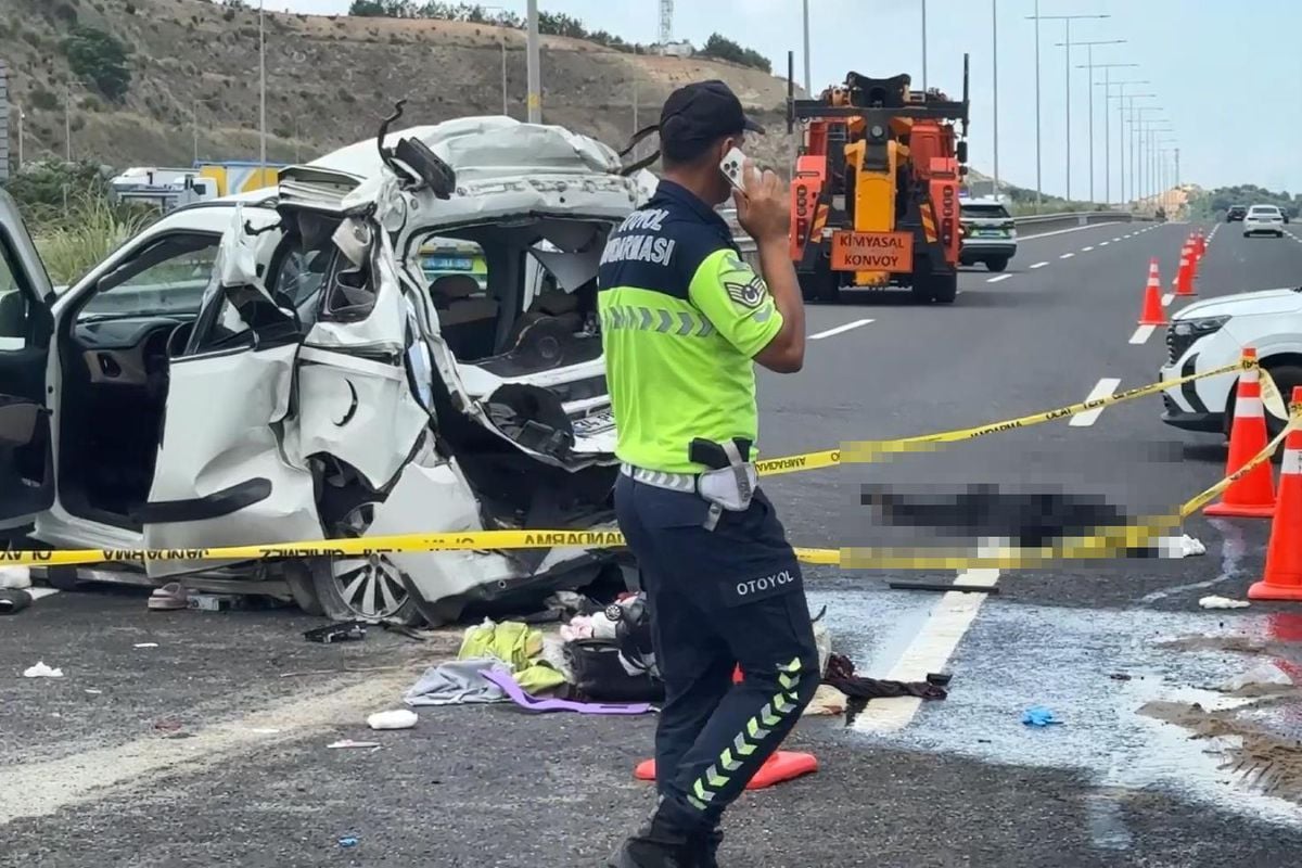 Yürekler yandı! Kuzey Marmara Otoyolu'ndaki feci kazada ölen 3 kişi kardeşmiş