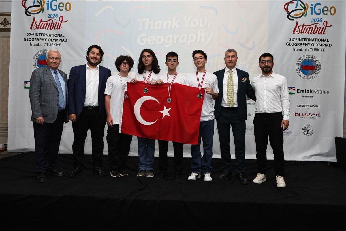 İstanbul'da Coğrafya Olimpiyatı: 94 Madalya Sahiplerini Buldu