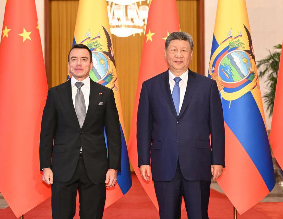 Çin ve Ekvador liderleri Beijing'de bir araya geldi