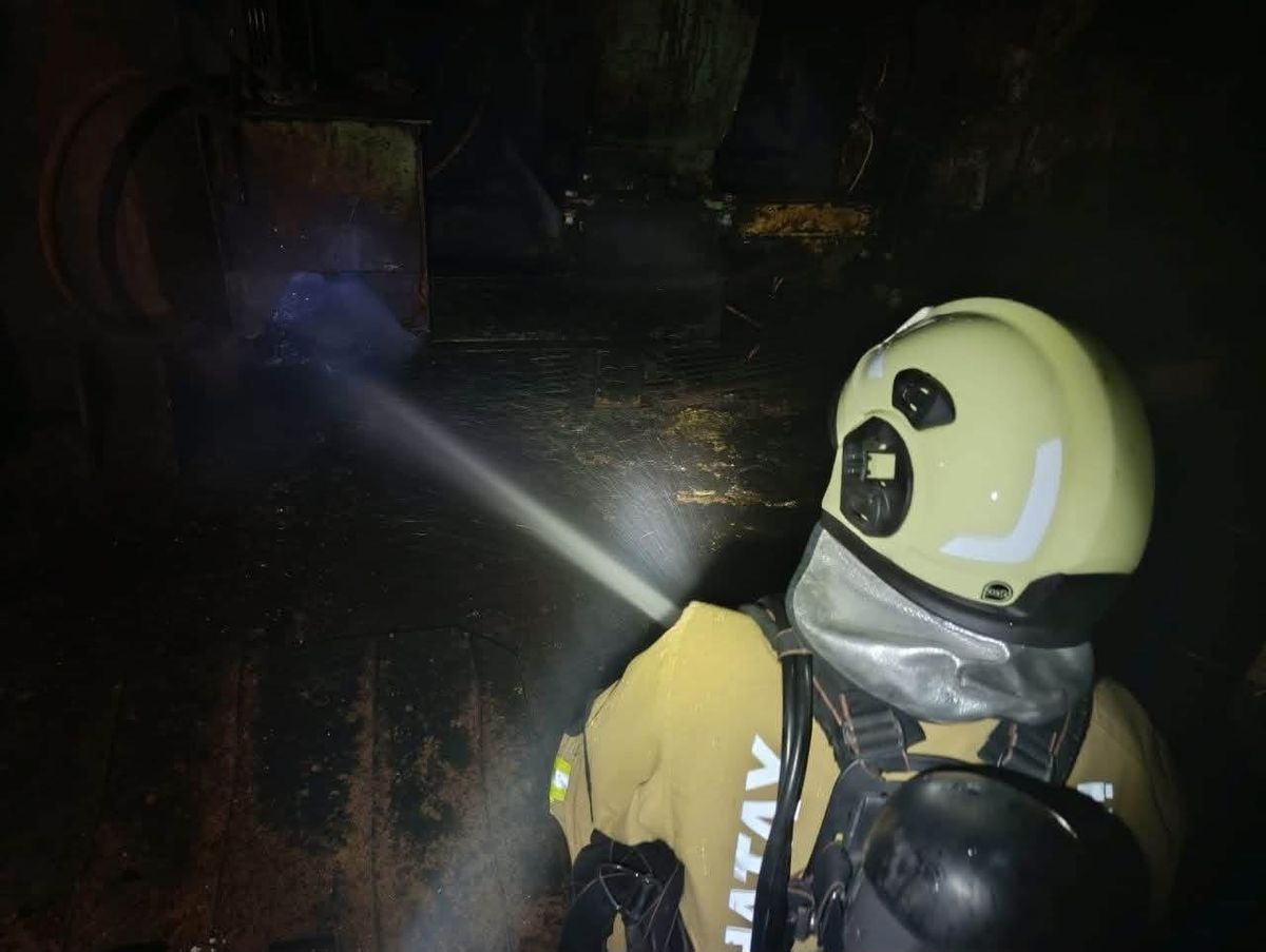 Antakya'da Fabrika Yangını Kontrol Altına Alındı