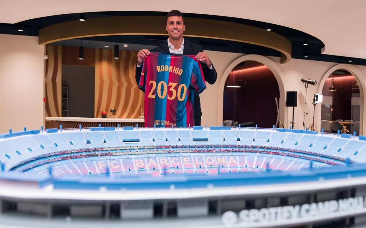 Barcelona, Rodri Transferini Resmen Açıkladı