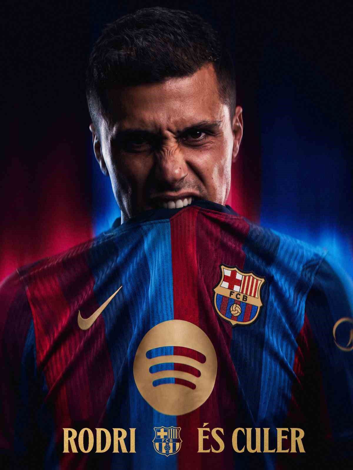 Barcelona'dan Rodri bombası: 2030'a kadar imza