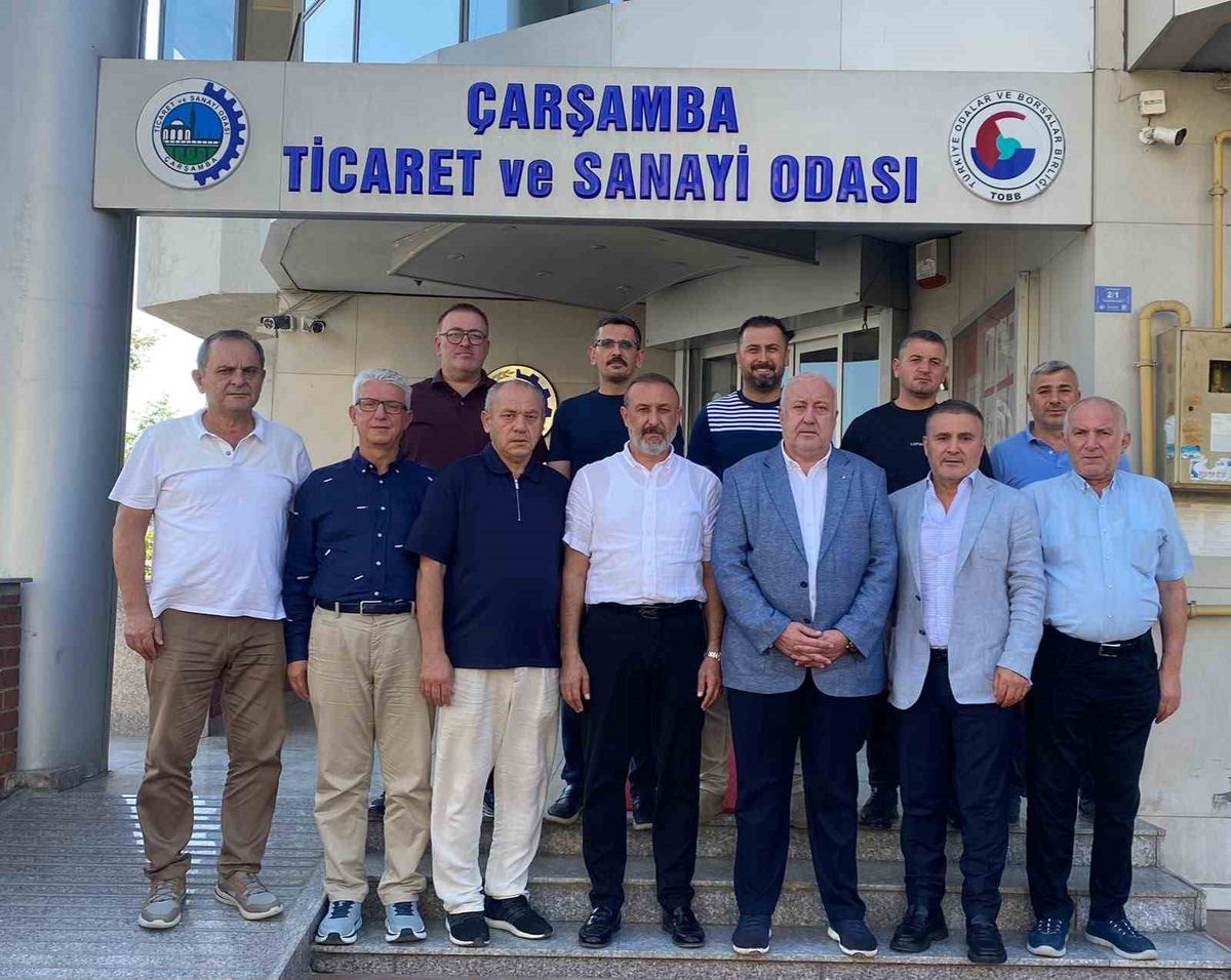 Çarşamba'da Birlik ve Güç Mesajı: Ticaret Borsası'ndan Odası'na Ziyaret