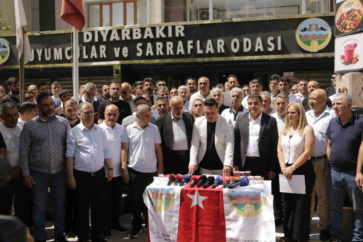 Diyarbakır'da Kuyumcu Saldırısına Sert Tepki