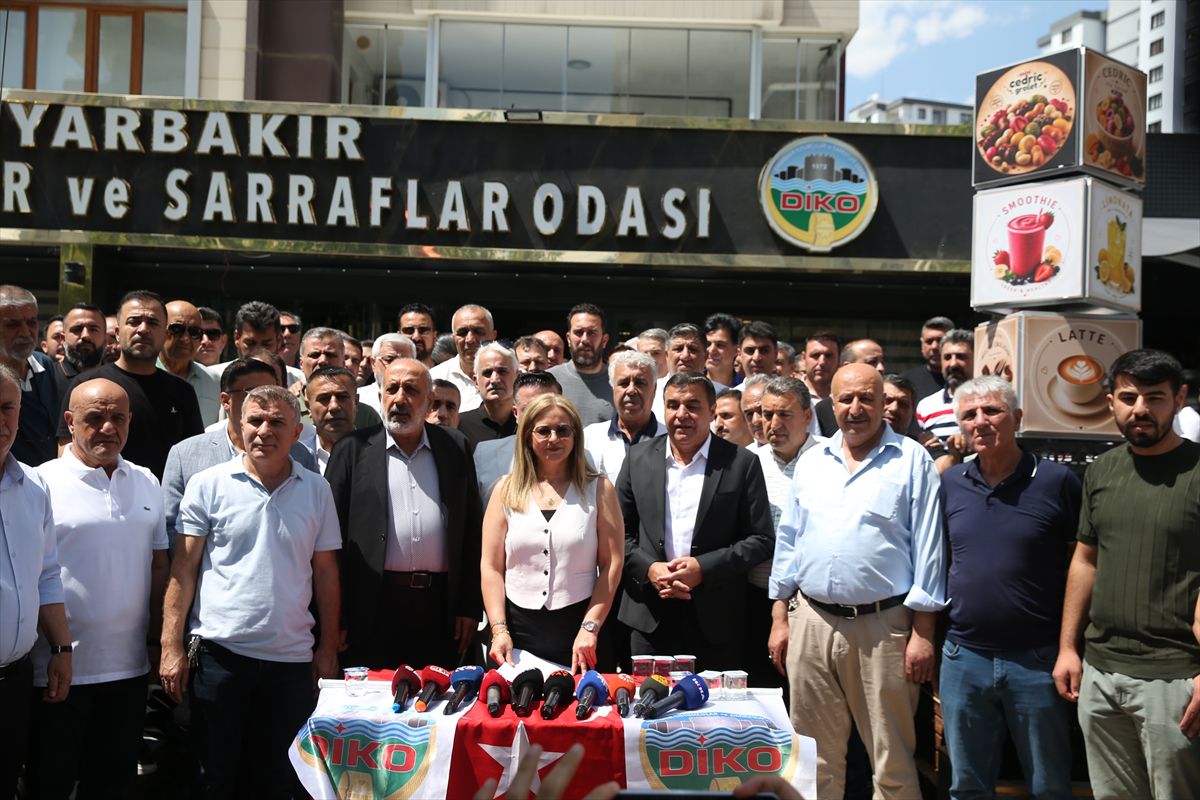 Diyarbakır'da Kuyumcu Saldırısına Oda Başkanlarından Tepki