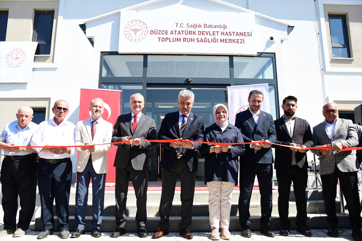 Düzce'de Ruh Sağlığı Merkezleri Açıldı