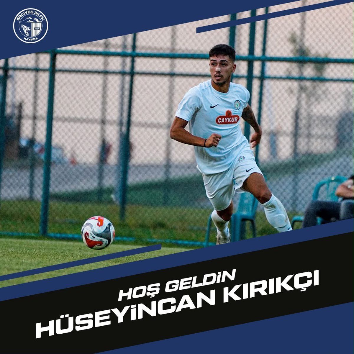 Erciyes 38, Hüseyincan Kırıkcı'yı Kiralık Kadrosuna Kattı