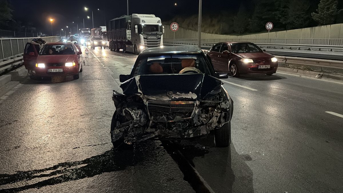 Eskişehir'de Trafik Kazası: 1 Yaralı