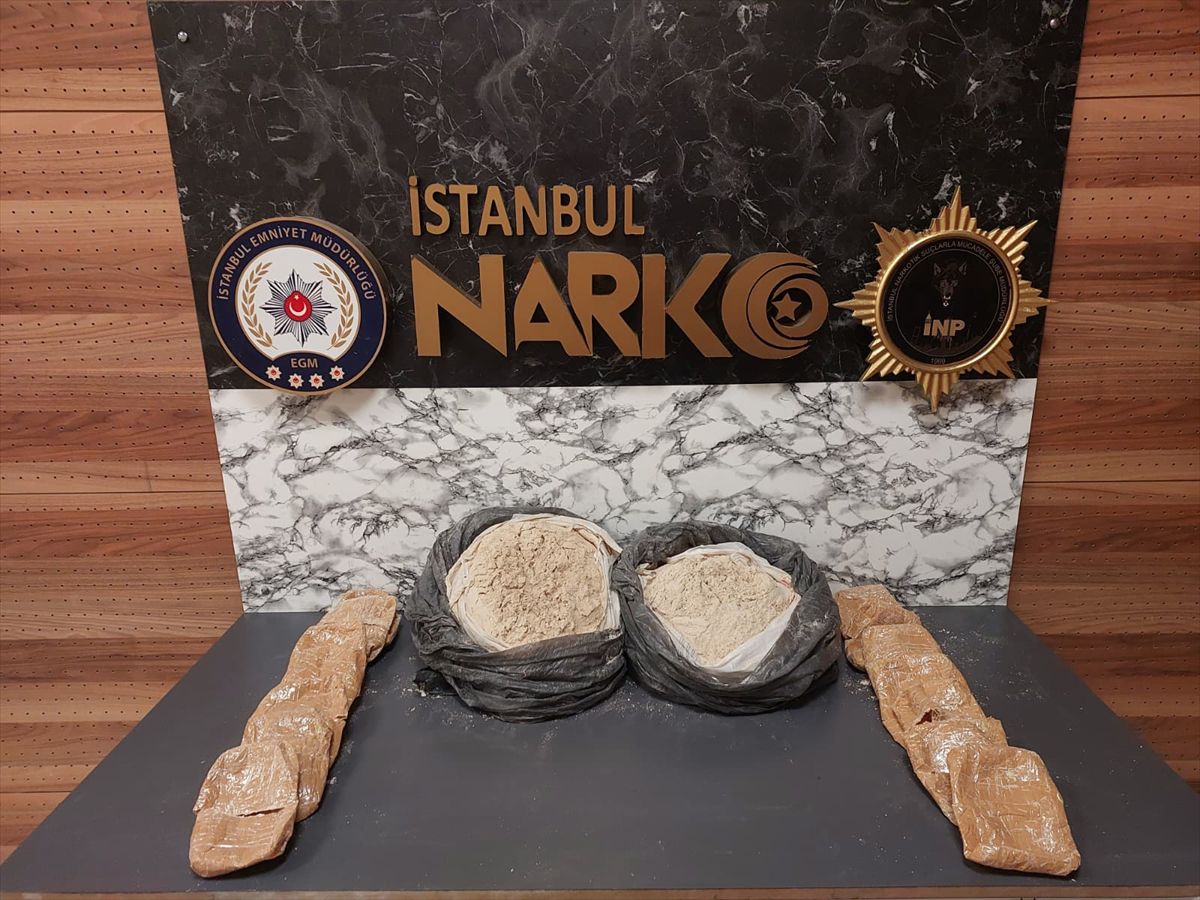 Fatih'te Büyük Eroin Operasyonu