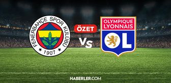 Fenerbahçe Lyon maç özeti ve golleri! (ÖZET) Fenerbahçe Lyon kaç kaç bitti, golleri kim attı?