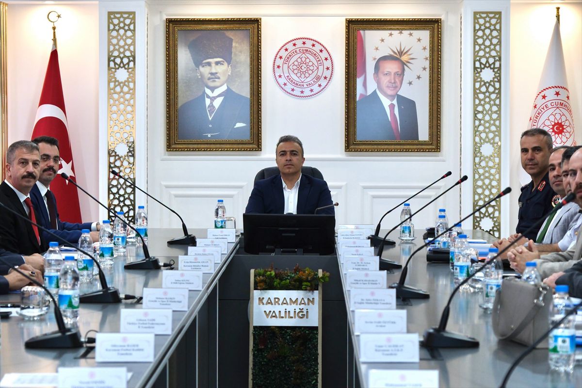 Karaman'da Spor Güvenlik Toplantısı