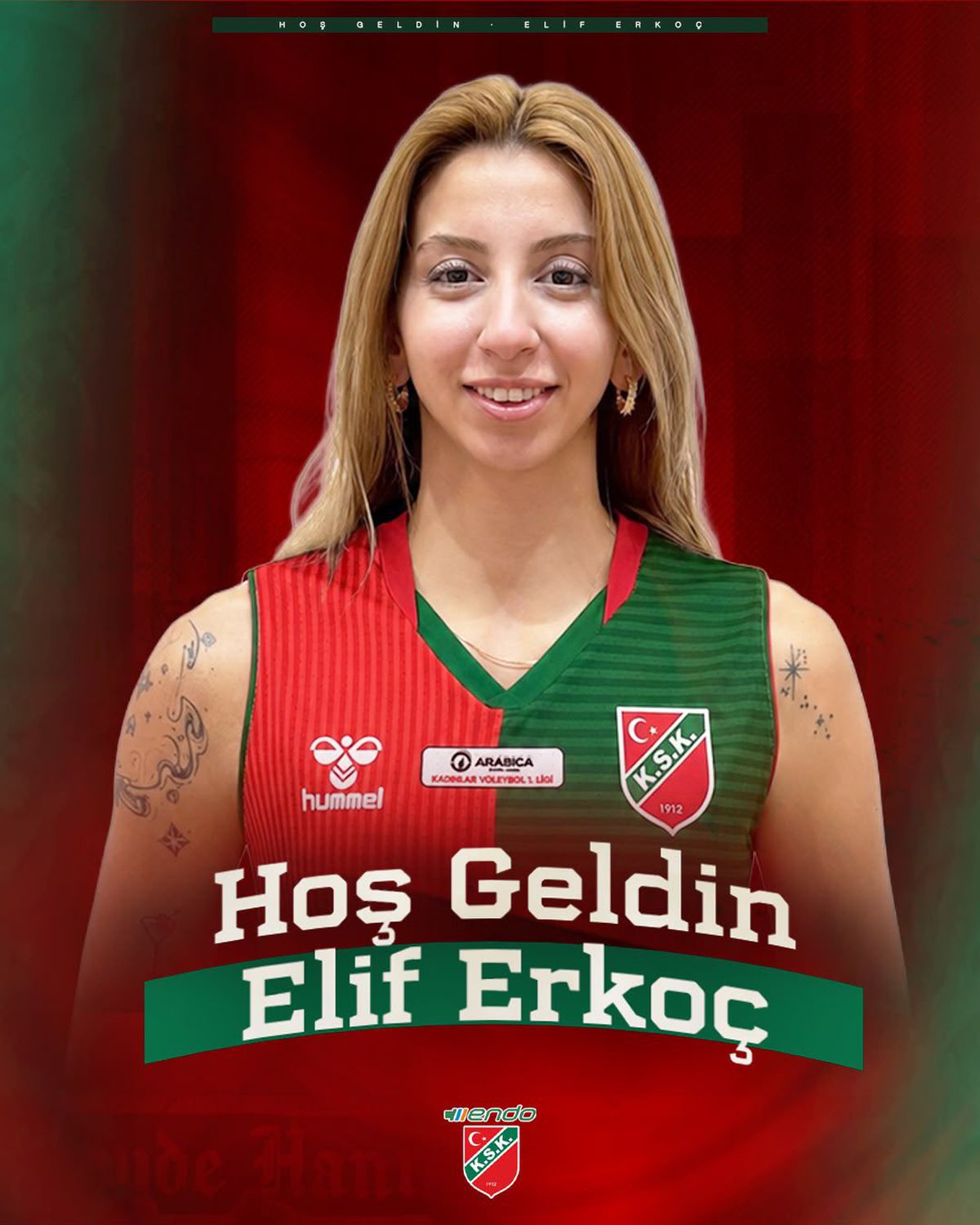 Karşıyaka, Elif Erkoç'u Kadrosuna Kattı