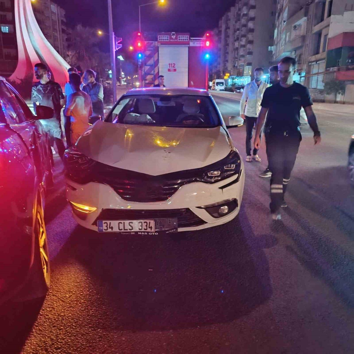 Mardin'de Kavşakta Maddi Hasarlı Kaza