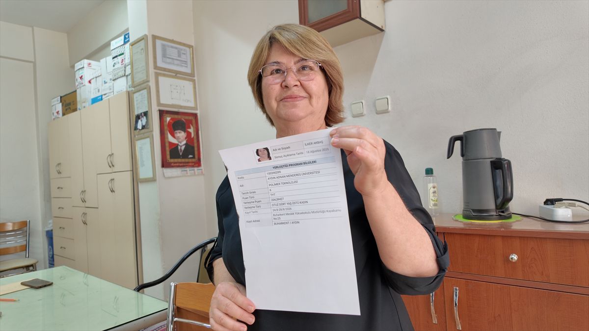 66 yaşında üniversiteli: Azim ve öğrenme tutkusu