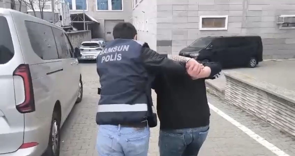 Samsun'da 8 Yıl 4 Ay Ceza ile Aranan Şahıs Yakalandı