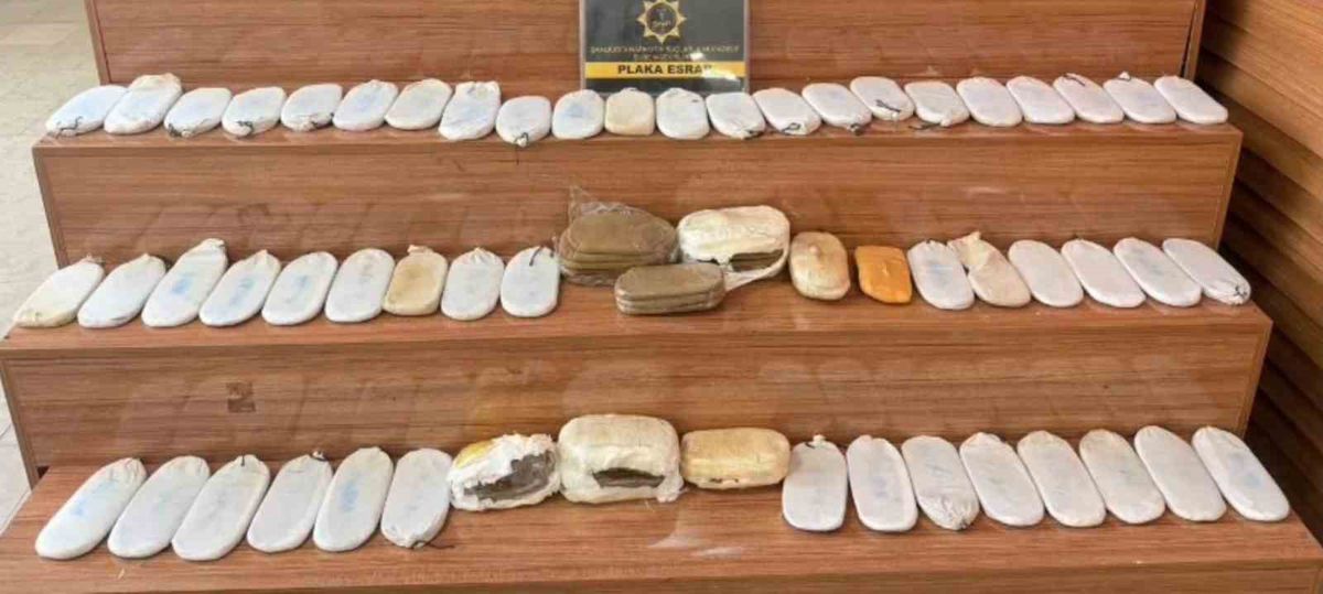 Şanlıurfa'da 20 kilo 600 gram esrar ele geçirildi: 1 tutuklama