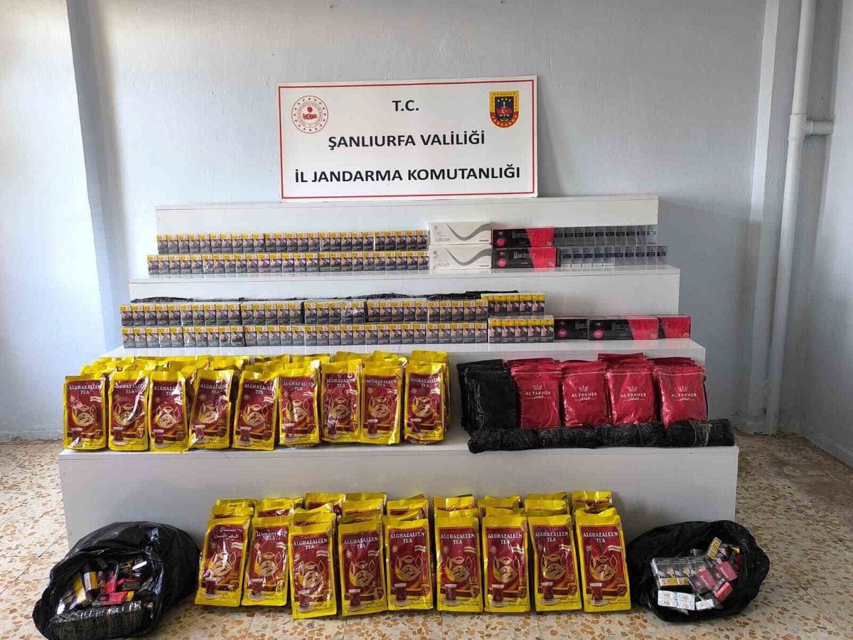 Viranşehir'de kaçakçılık operasyonu: 16 şüpheli hakkında işlem