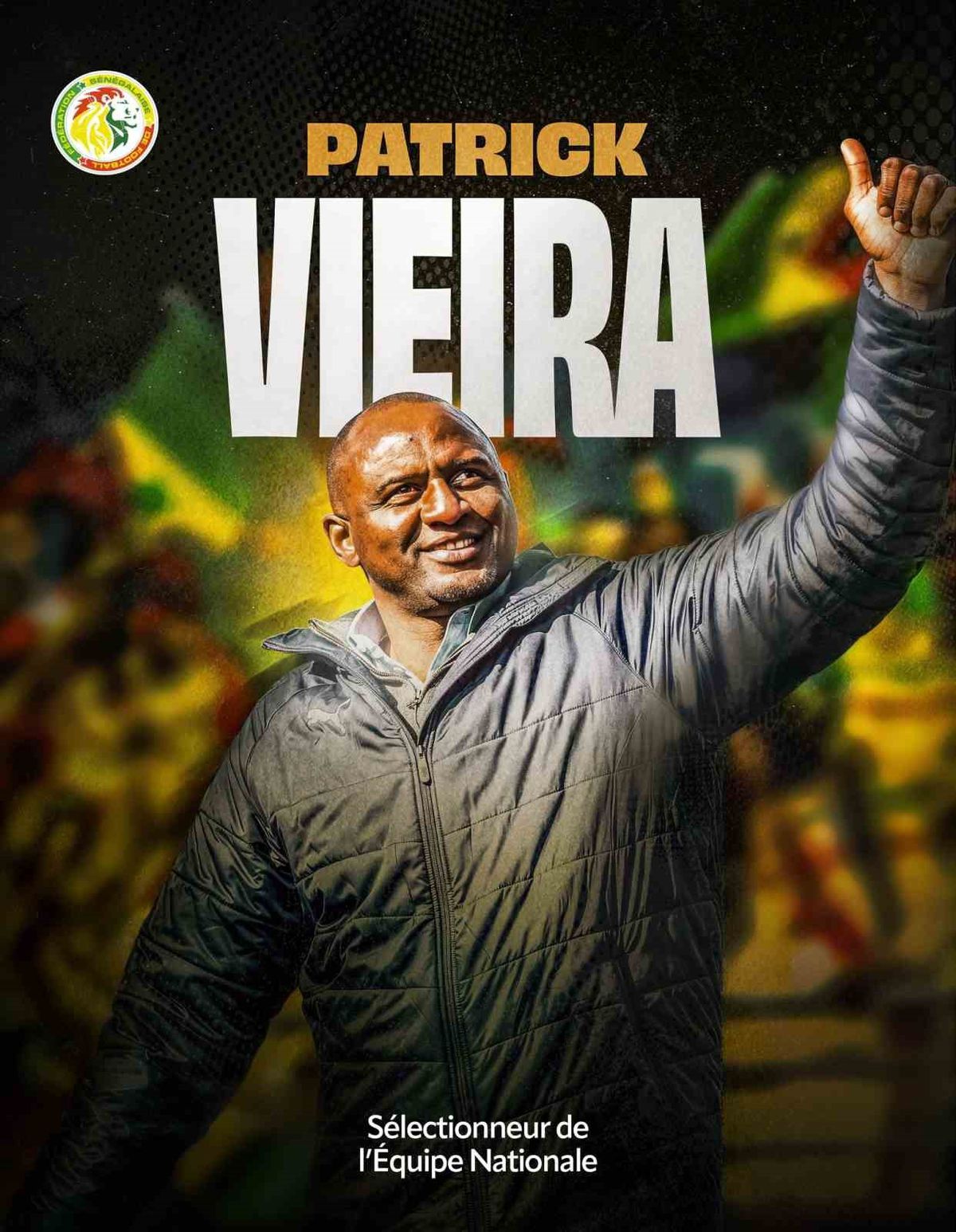 Senegal'in Yeni Teknik Direktörü Patrick Vieira